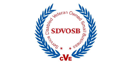 Service Disabled Veteran Owned Small Business Logo.