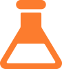 Chemical flask icon.